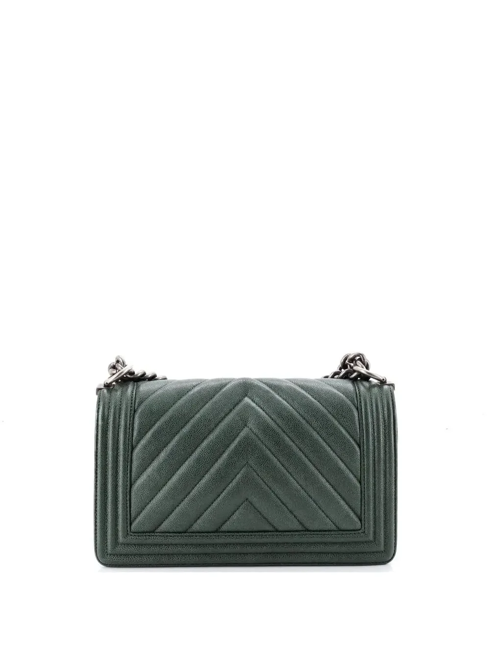 Chanel Boy Flap Bag Chevron Caviar Old #323596C41B